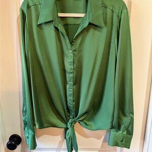Preston & York Green Button-Down Shirt